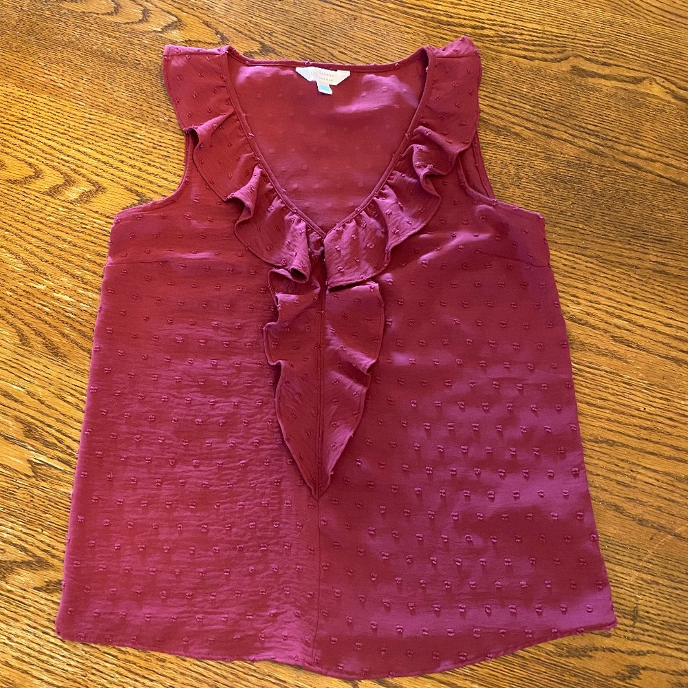 LC Lauren Conrad size XS Wonen’s sleeveless Blouse